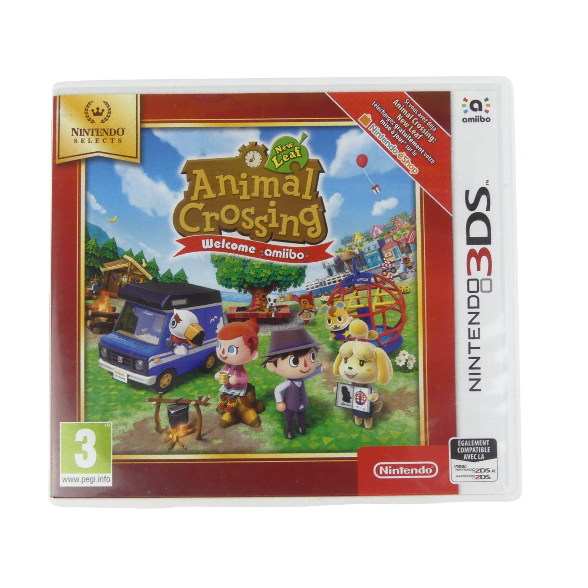 Acheter Jeu Nintendo 3DS Animal Crossing New Leaf Welcome Amiibo Bon état - 18,00 € Jeu Nintendo 3DS Animal Crossing New Leaf Welcome Amiibo Bon état - reconditionné disponible sur Label Emmaüs